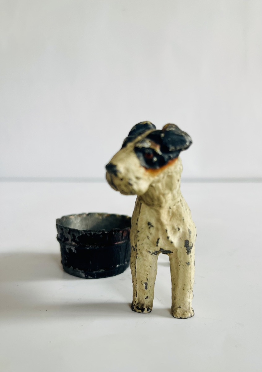 Chien terrier - Plomb de Nuremberg -photo-7